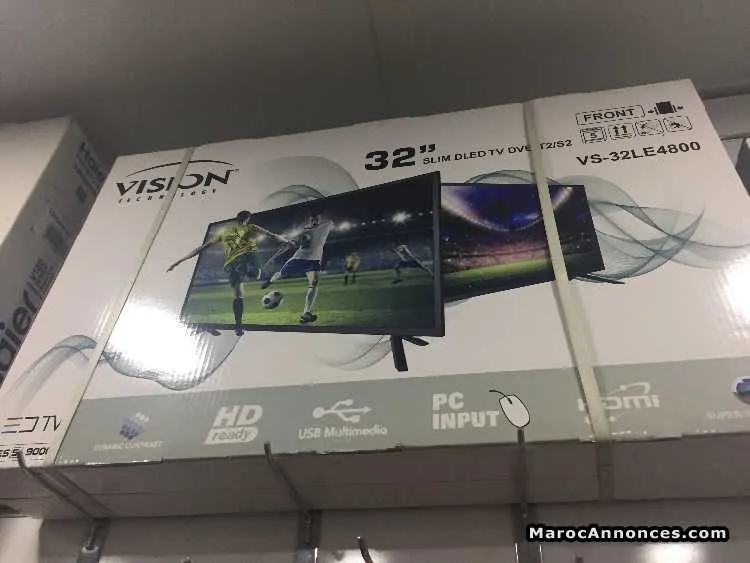 Tv vision 32 pouces - الدار البيضاء