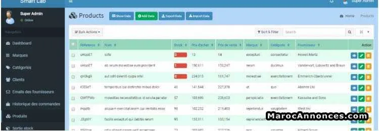 Logiciel de gestion commerciale - سلا