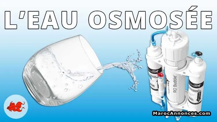 Eau osmosée - الدار البيضاء