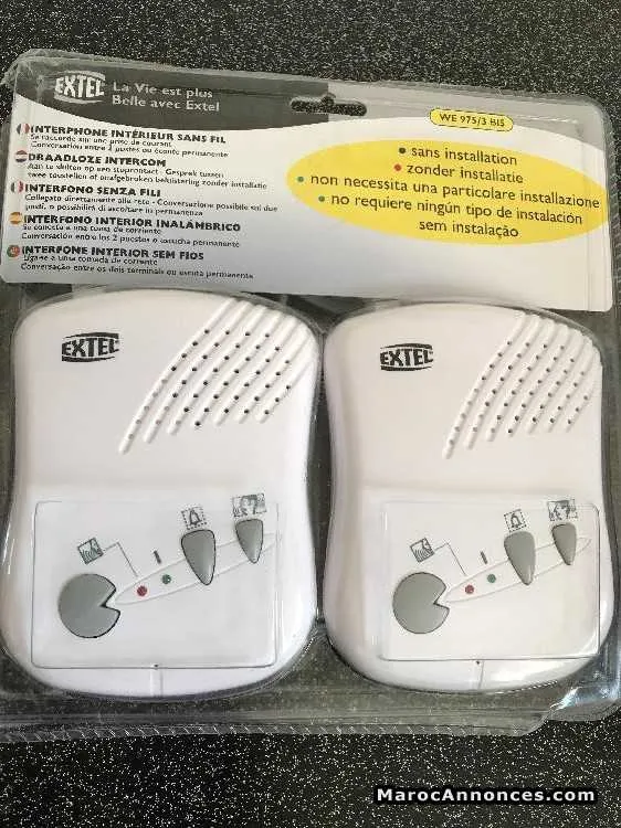 Interphone interieur  extel we975/3bis - مراكش