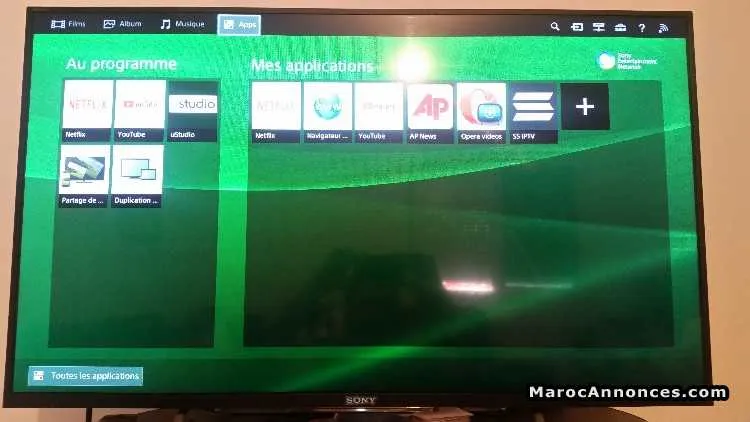 Téléviseur sony bravia 42 pouces smarttv hd 3d en - القنيطرة