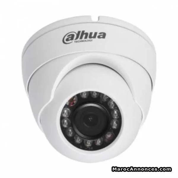 Pack 4 caméras avec dvr 4 ports de marque dahua - الدار البيضاء