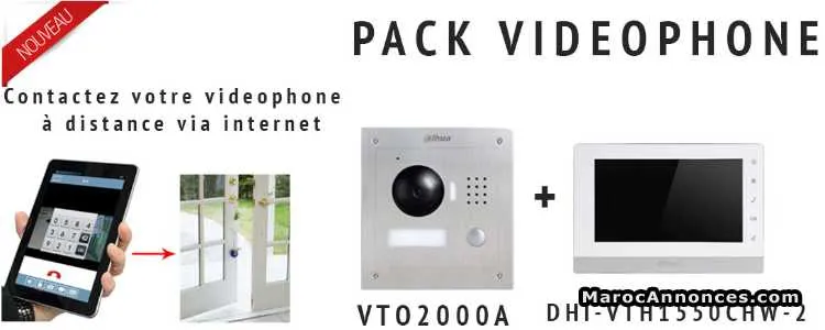 Vidéophone dahua - Tout le Maroc