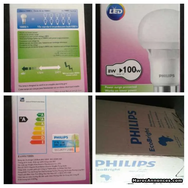 Lamp led original 8w - الدار البيضاء