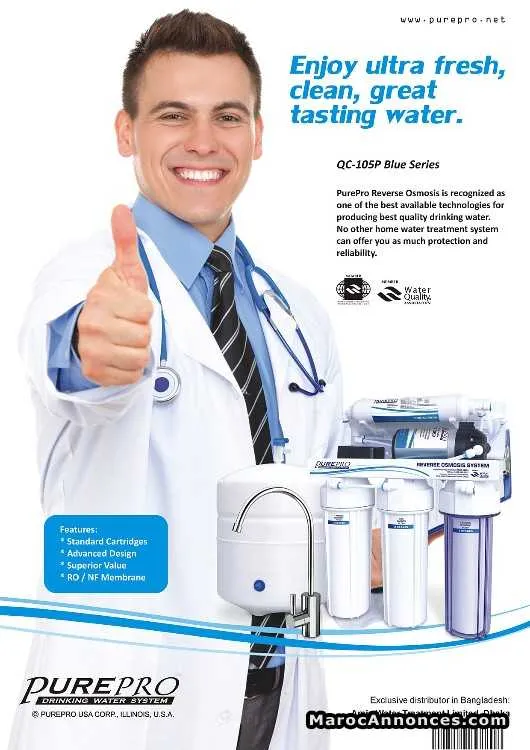 Purificateur d'eau - الدار البيضاء