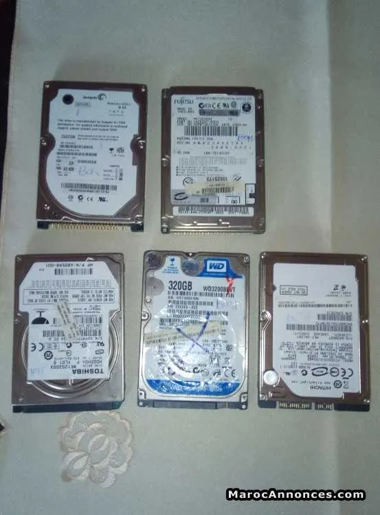 Des disques durs pour pc portables - الرباط
