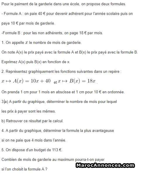 Mathematique à domicile - القنيطرة