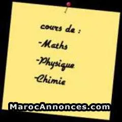 Cours maths et physique-chimie tout programme - الدار البيضاء