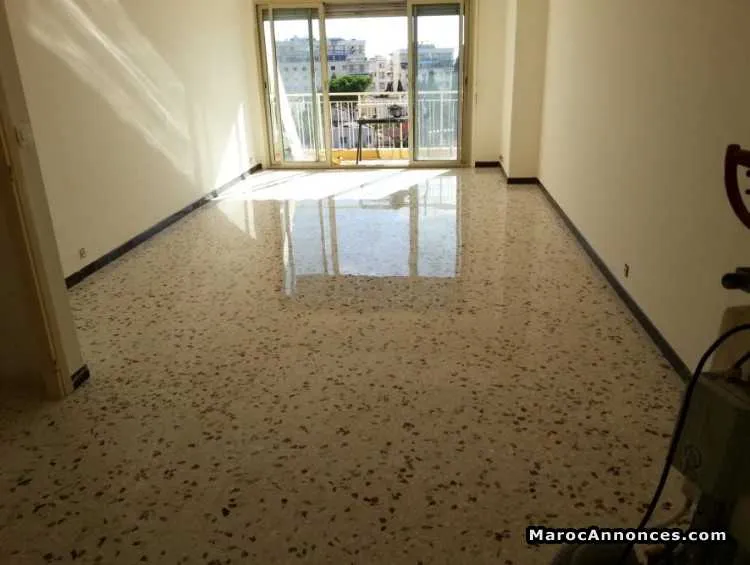 Ponçage et cristallisation du sol marbre - الدار البيضاء (2)
