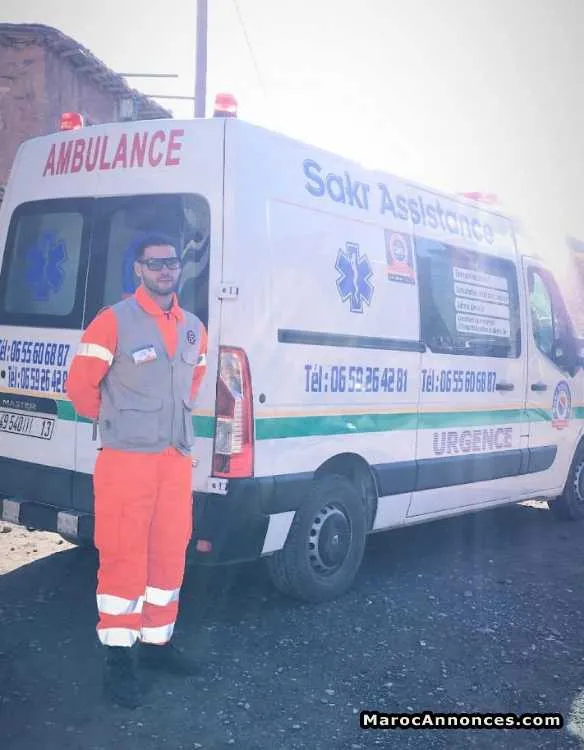 Transport par ambulance - الدار البيضاء