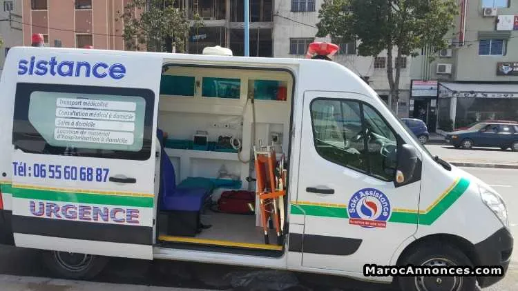 Transport par ambulance - الدار البيضاء (3)