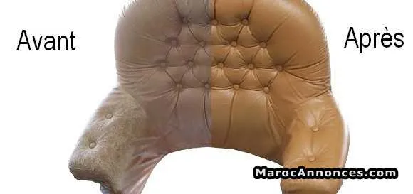 Réparation des surfaces en cuir (meubles,voitures) - الدار البيضاء (2)