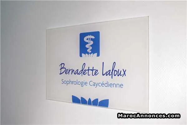 Pancarte affiche panneau plaque plexiglas - الدار البيضاء (3)