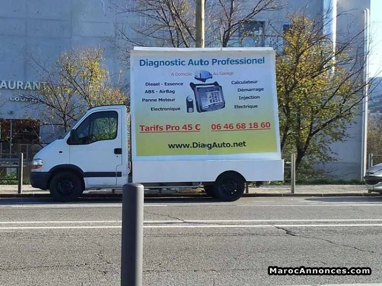 Marketing camion publicitaire dans tout le maroc - الدار البيضاء