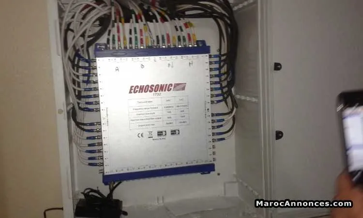 Installation parabole et smart tv - الدار البيضاء