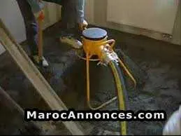 Location de pompe à chape avec opérateur - مراكش (3)