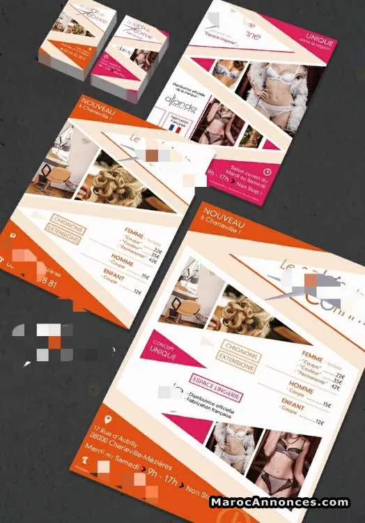 Creation  logo, carte visite, affiche - أكادير (2)