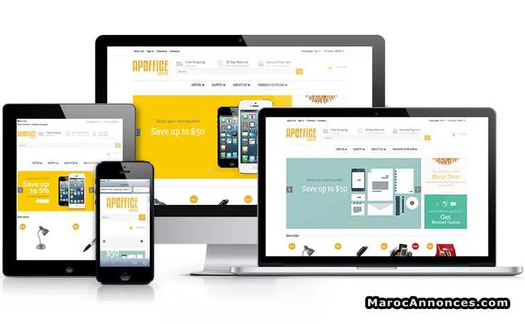 Creation sites web sur mesure,conception graphique - الدار البيضاء