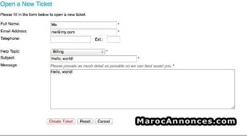Mise en place d'un système de support par ticket - الدار البيضاء (3)