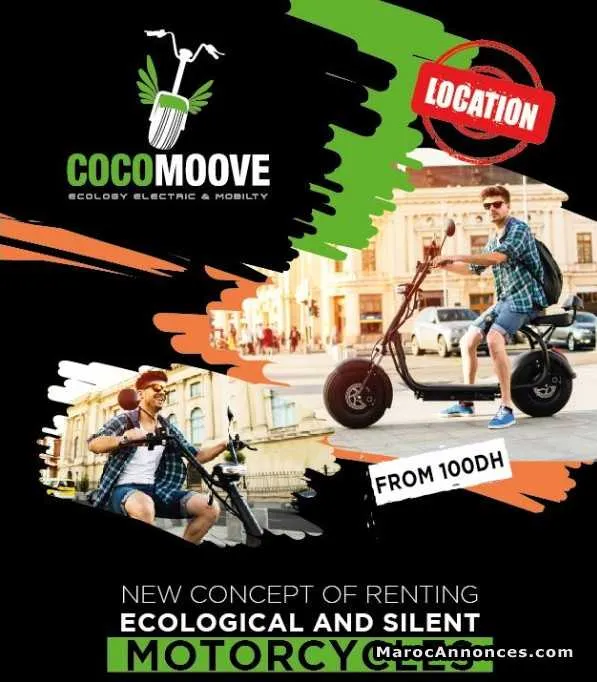 Location, city coco électriques - مراكش