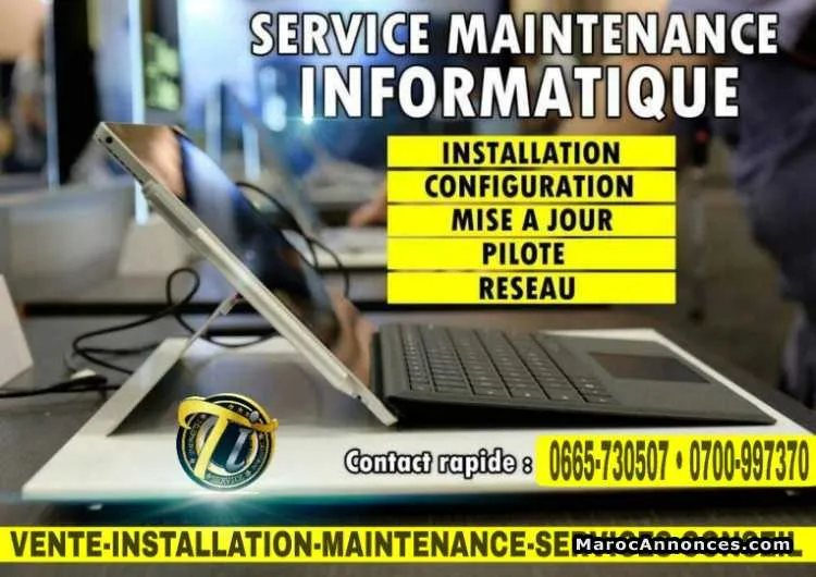 Service standard téléphonique et informatique - الدار البيضاء
