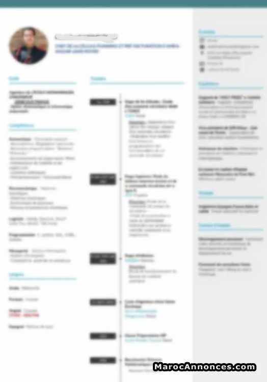 Cv professionnels en français et en anglais - الدار البيضاء