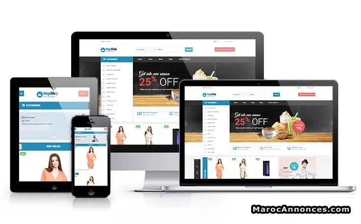 Creation sites web sur mesure,conception graphique - الدار البيضاء