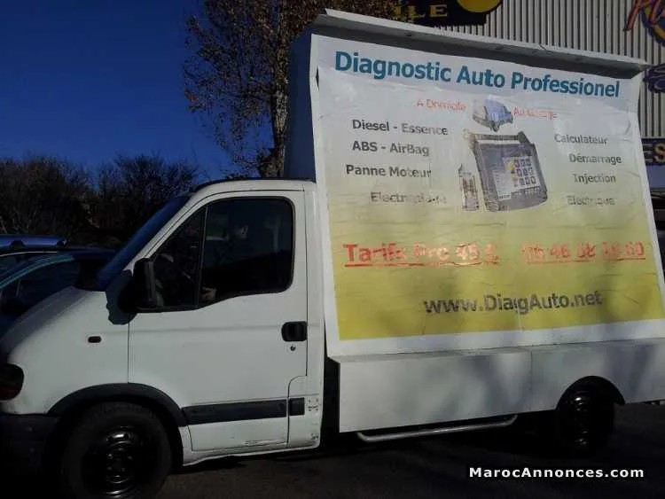 PublicitÉ mobile sur camion publicitaire - الدار البيضاء