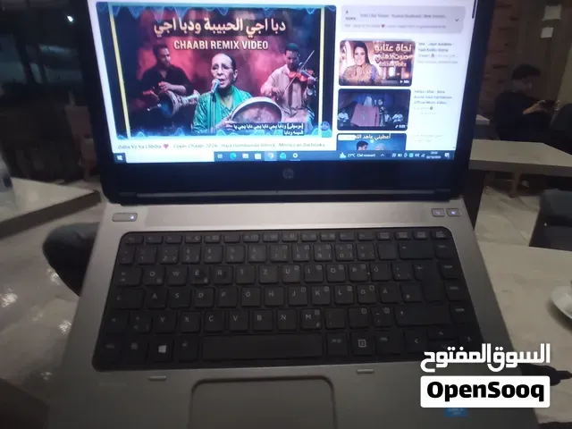 Pc Portable HP ProBook Intel Core I5 G4 Pro Batterie 5H 8Go RAM 500Go Disc Dur Clavier Alu - الدار البيضاء