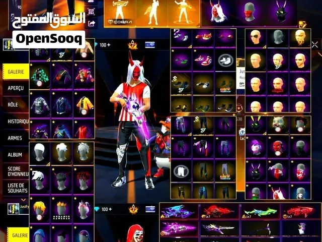 free fire account - الدار البيضاء