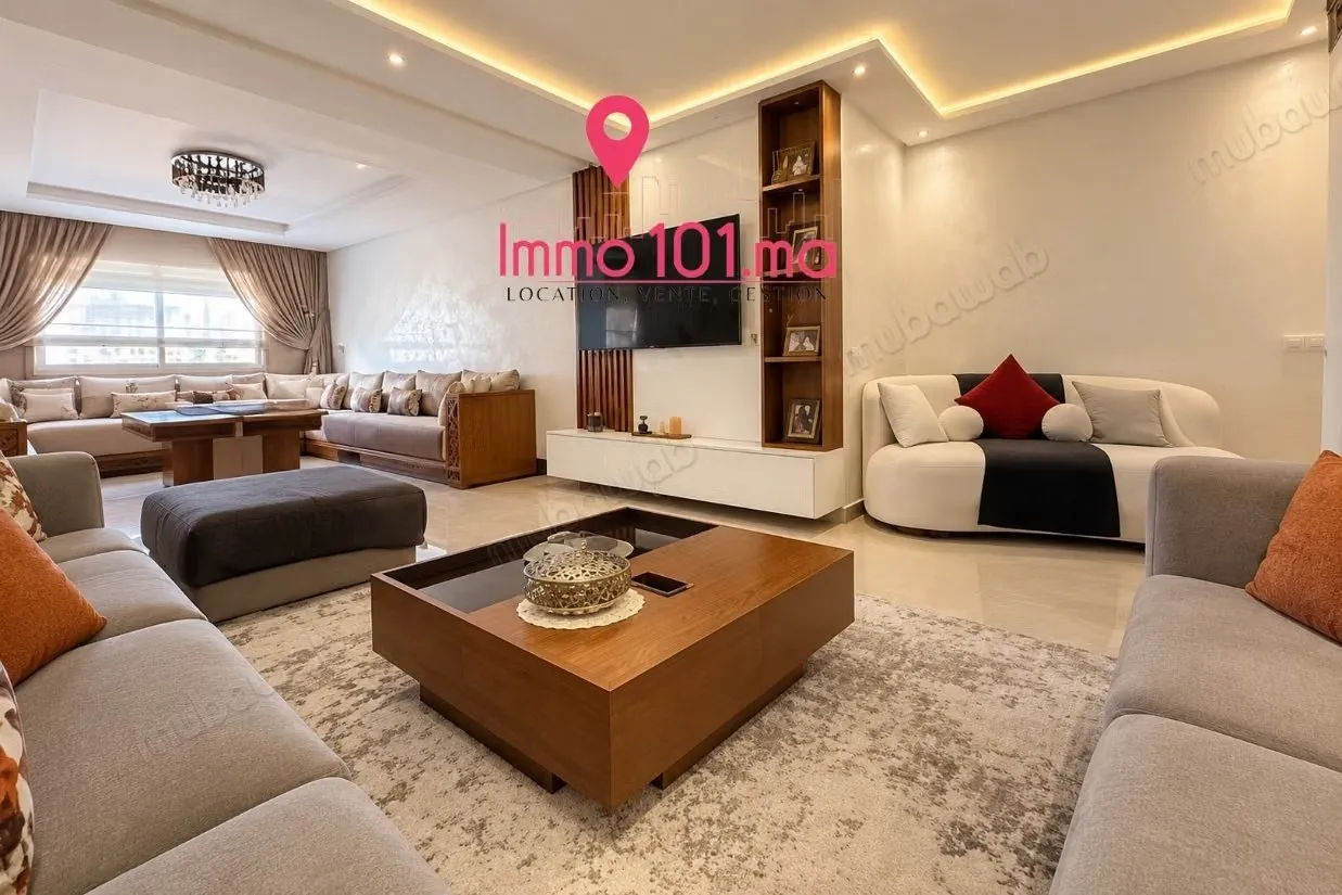 Appartement meublé à vendre à Wifak - تمارة