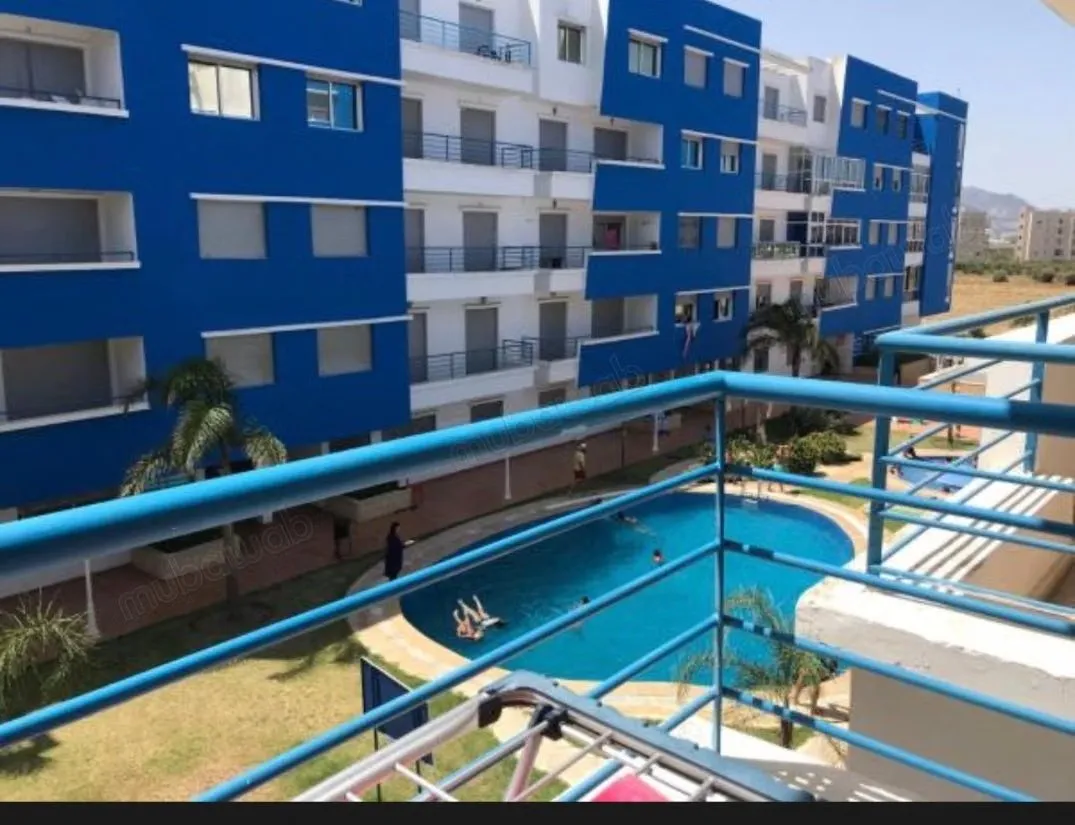 Appartement à vendre. Dimension 115 m². Piscine, climatisati... - مرتيل