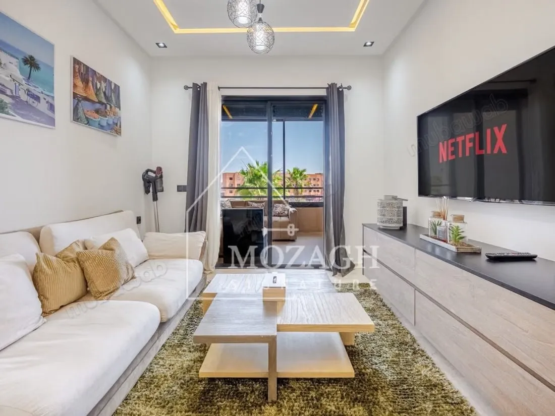 Bel appartement dans une résidence sécurisée - مراكش (2)