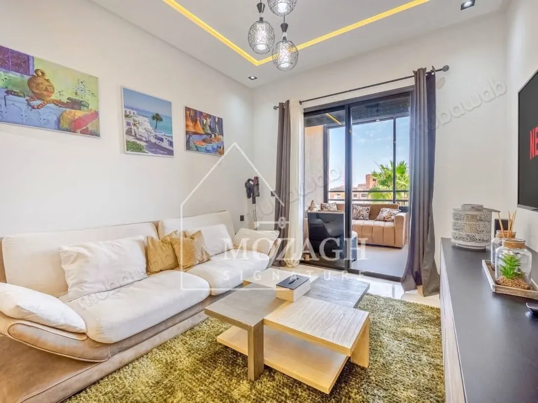 Bel appartement dans une résidence sécurisée - مراكش