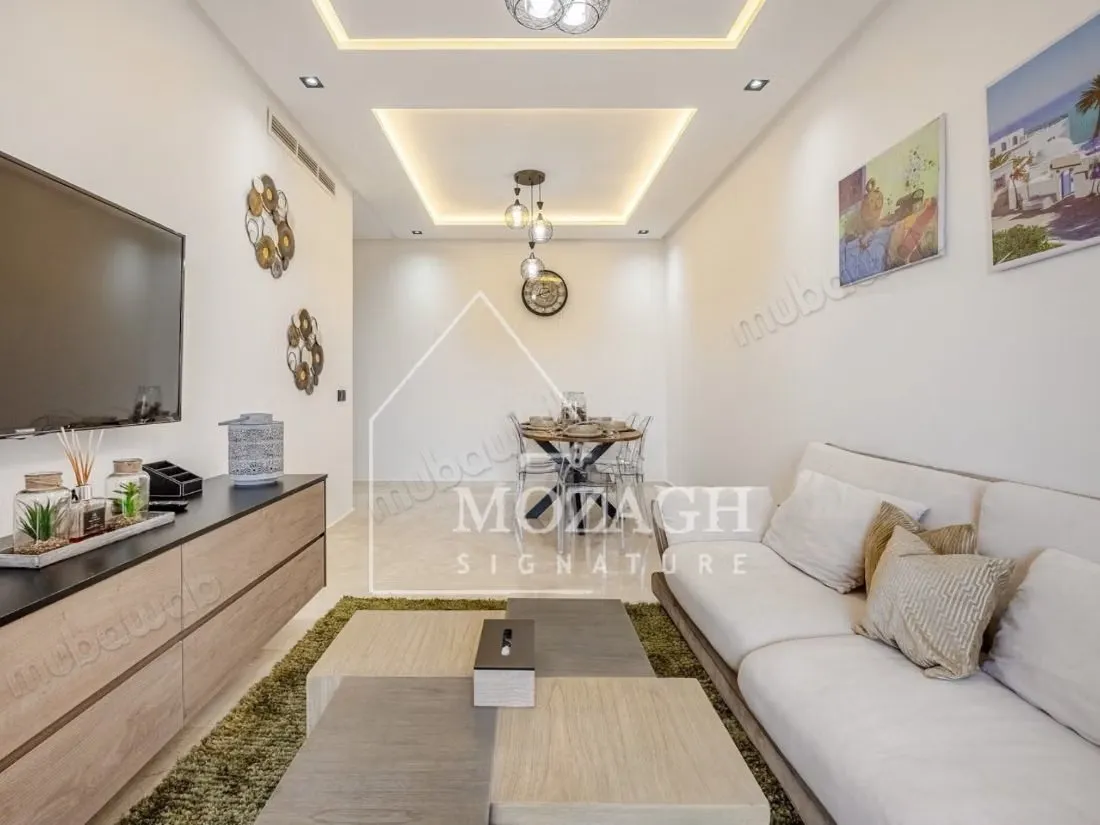 Bel appartement dans une résidence sécurisée - مراكش (3)