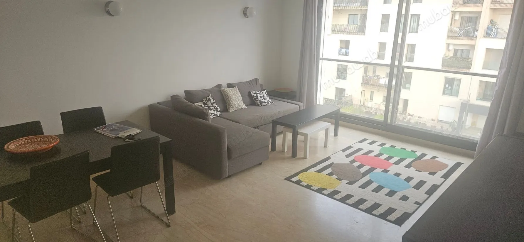 Appartement meublé à louer à Riyad. 2 belles chambres. Bien... - الرباط (2)