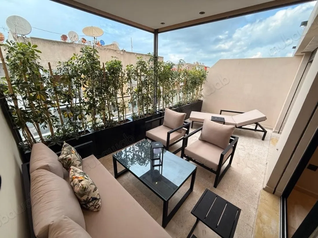 Superbe appartement à louer à Maârif. 1 chambre. Bien meublé - الدار البيضاء