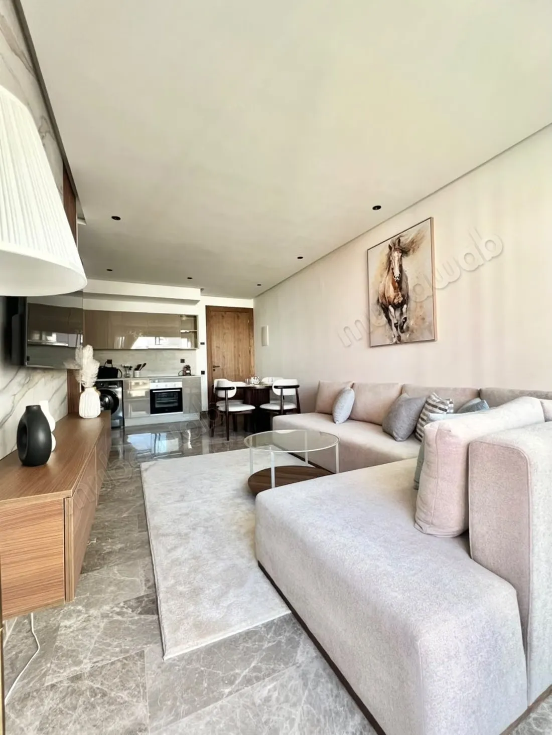 Appartement meublé neuf 2 ch Les Princesses - الدار البيضاء (2)