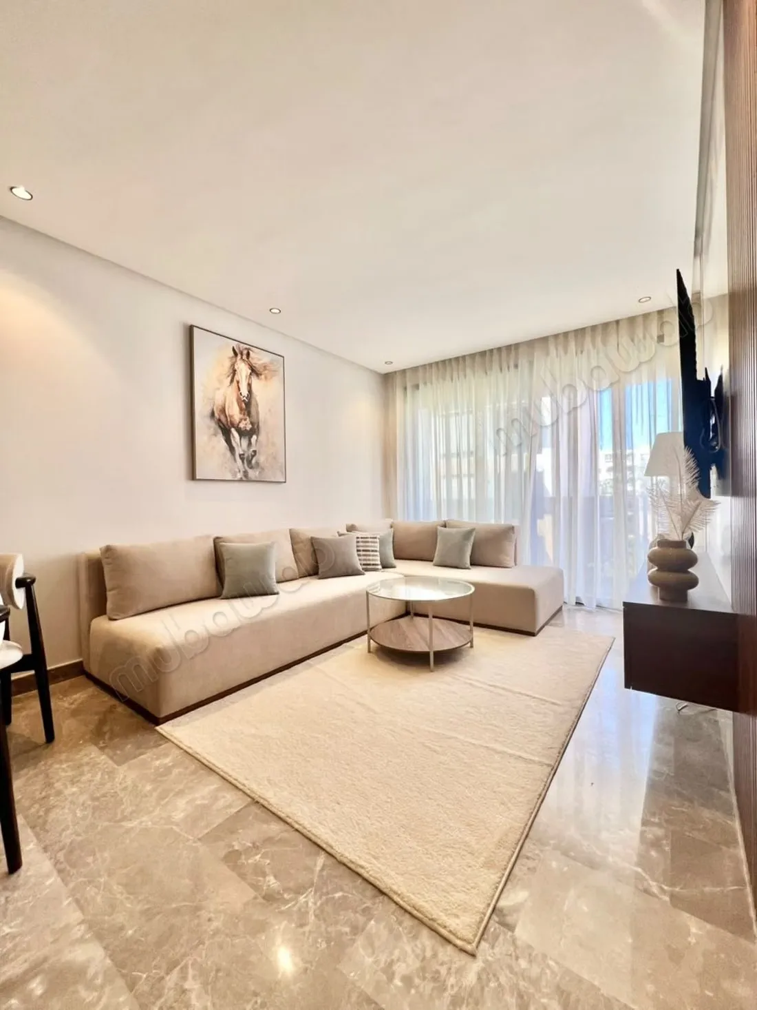 Appartement meublé neuf 2 ch Les Princesses - الدار البيضاء