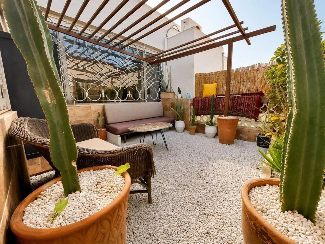 Haut de villa meublé atypique –Oasis - الدار البيضاء
