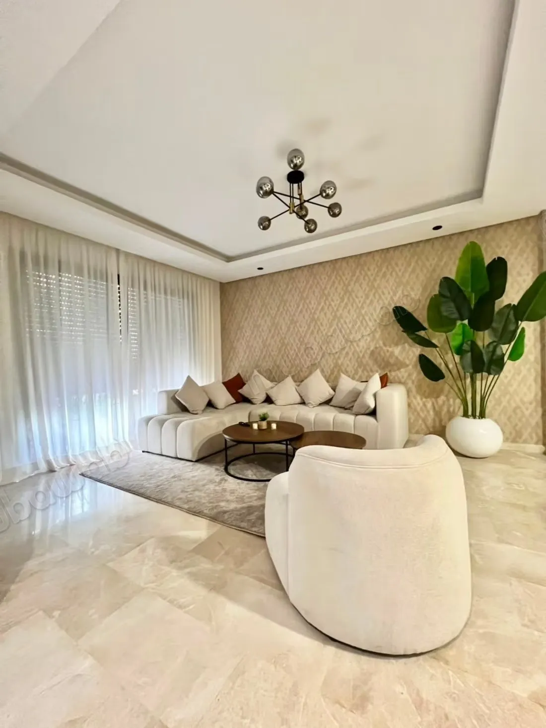 Magnifique duplex meublé à louer - بوسكورة