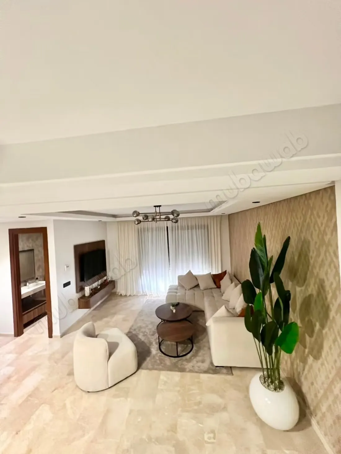 Magnifique duplex meublé à louer - بوسكورة (3)