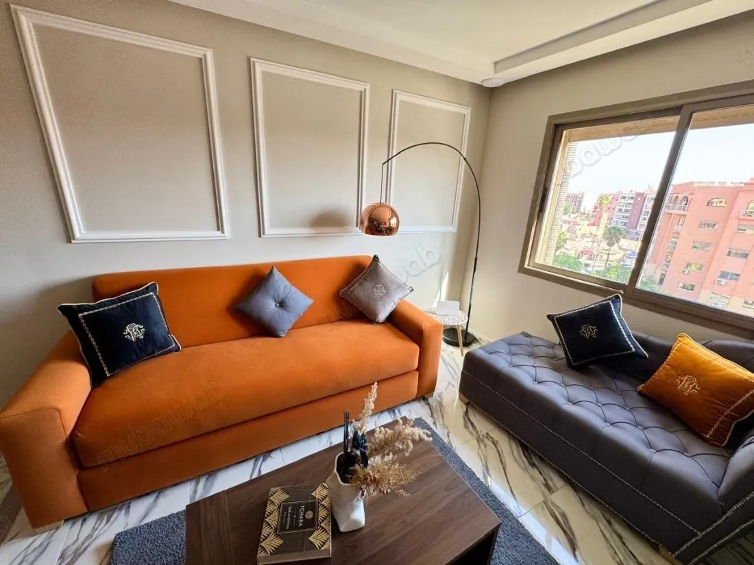 Jolie appartement à louer meublé longue durée - مراكش (2)