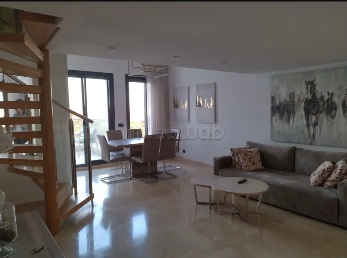 Charmant Duplex avec mezzanine 
Vue sur Golf - بوسكورة (2)