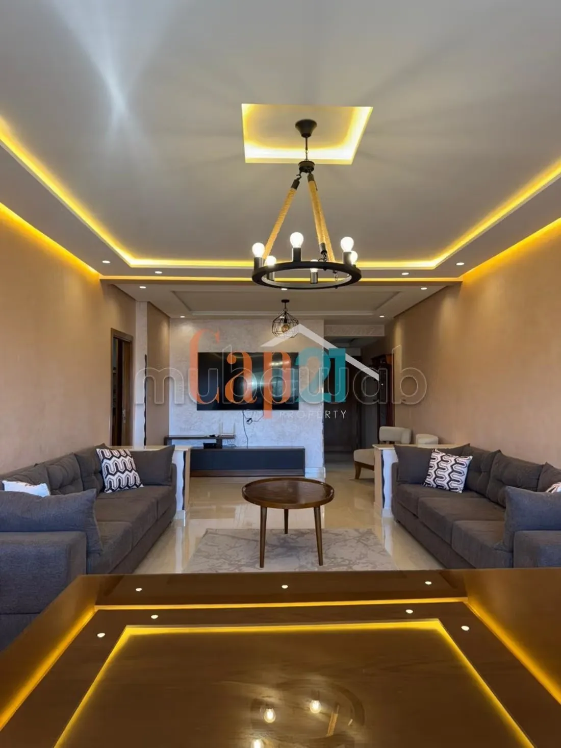 Location d'un appartement 3 chambres Iberia - طنجة
