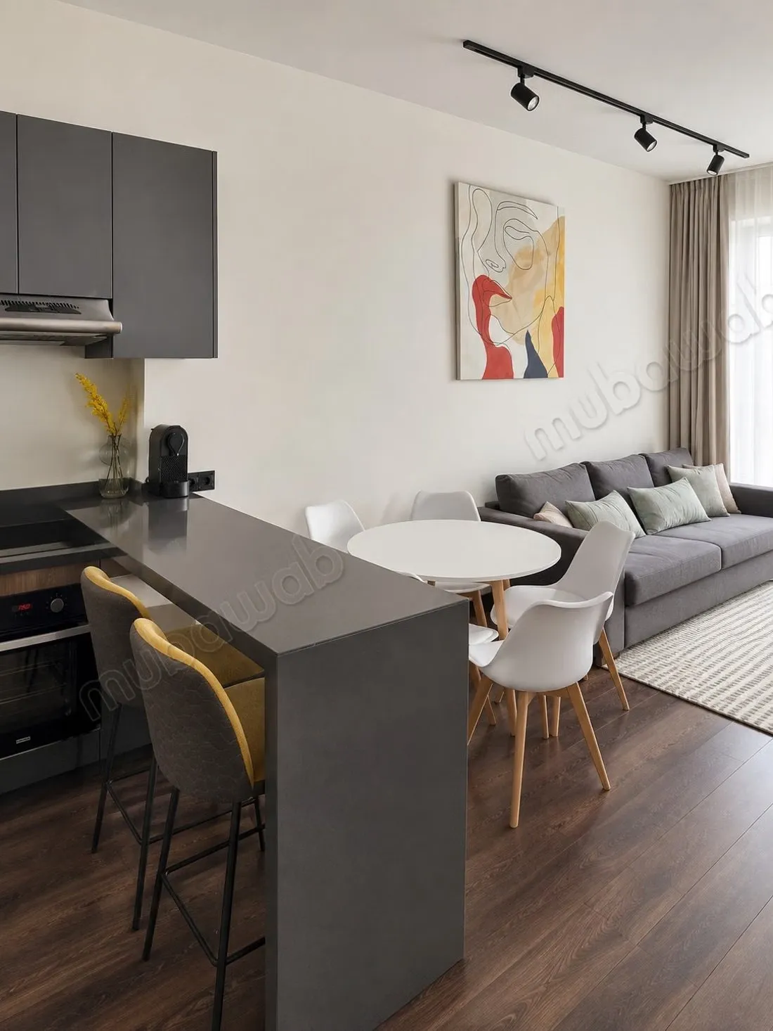 Appartement meublé à louer à Gauthier - الدار البيضاء