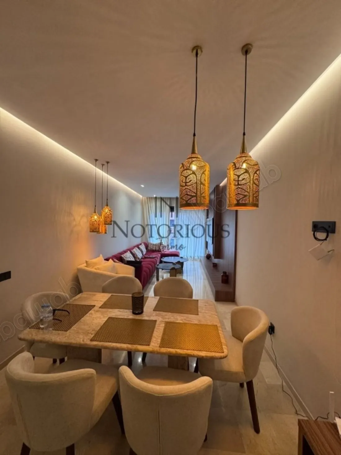 Appartement à louer - مراكش