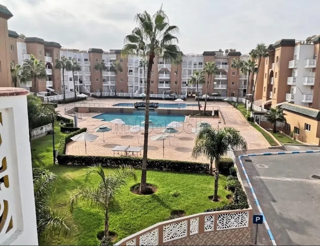Mohammedia Mimosas. Bel Appartement meublé avec piscine - المحمدية