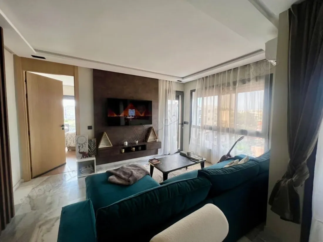 Riviera – Studio meublé de 56 m² à la location - الدار البيضاء (3)