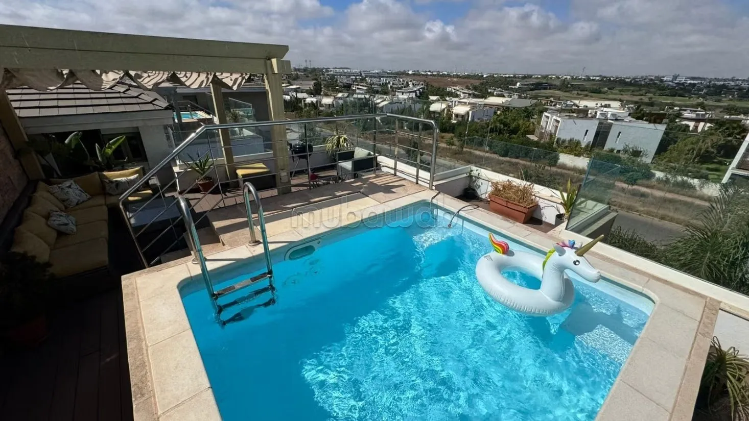 Magnifique appartement NON MEUBLÉ avec piscine - بوسكورة (3)